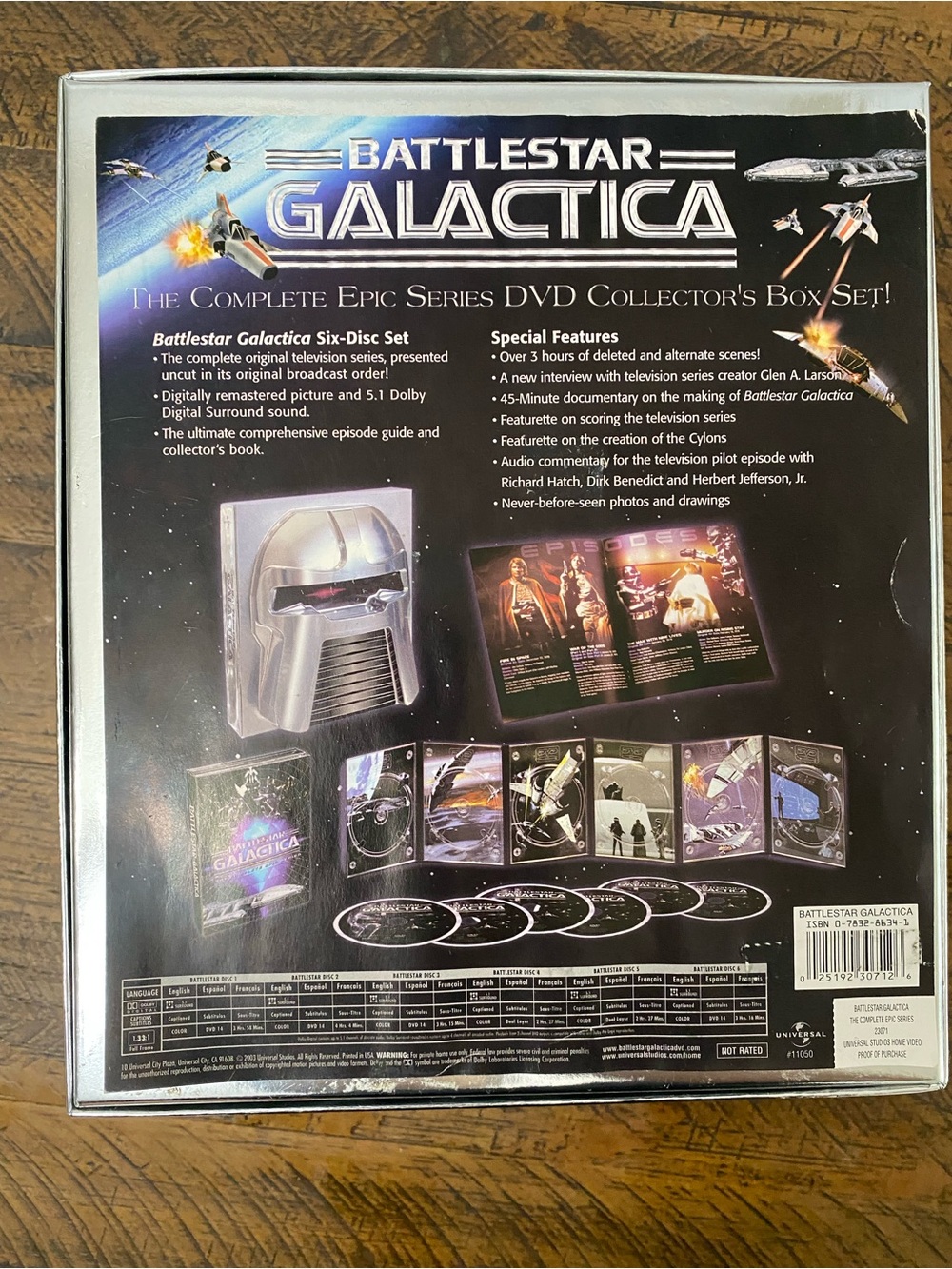 Battle Stars Galactica complete Epic Series DVD Collectors Set